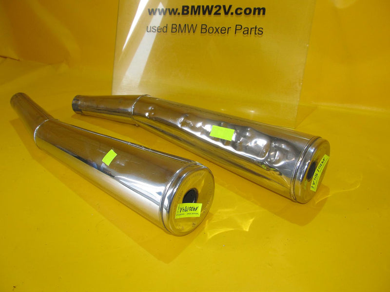 BMW R100 R80 R65 Monolever Schalldämpfer Satz  Zeuna ZS433 434 set silencer