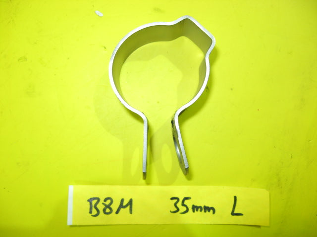 Halte Schelle Krümmer Auspuff links 35mm BMW R45 R65 VA pipe clamp left