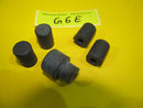 BMW R100 R80 GS Set Gummipuffer Tülle für Seitendeckel Batterieabdeckung 1452400