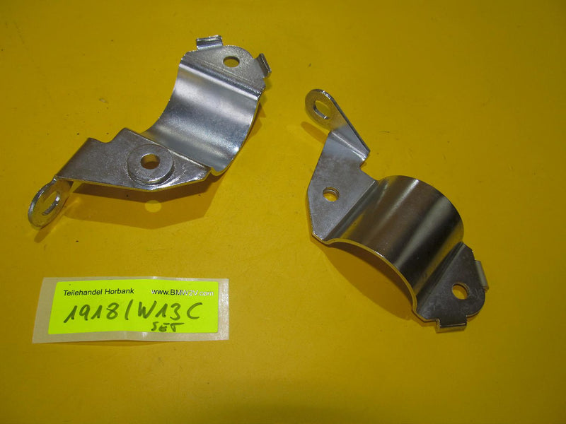 BMW R100R R80R Set Schelle Halter für Windschild NOS holder clamp windshield