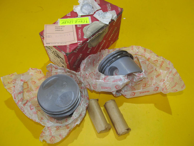BMW R45 Satz Mahle Kolben 70,21 E=9,2 für Stahl Zylinder (1-Maß) NOS piston set