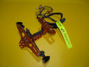 BMW R100R R80R Kennzeichenhalter mit LED Blinker verstellbar Aluminium