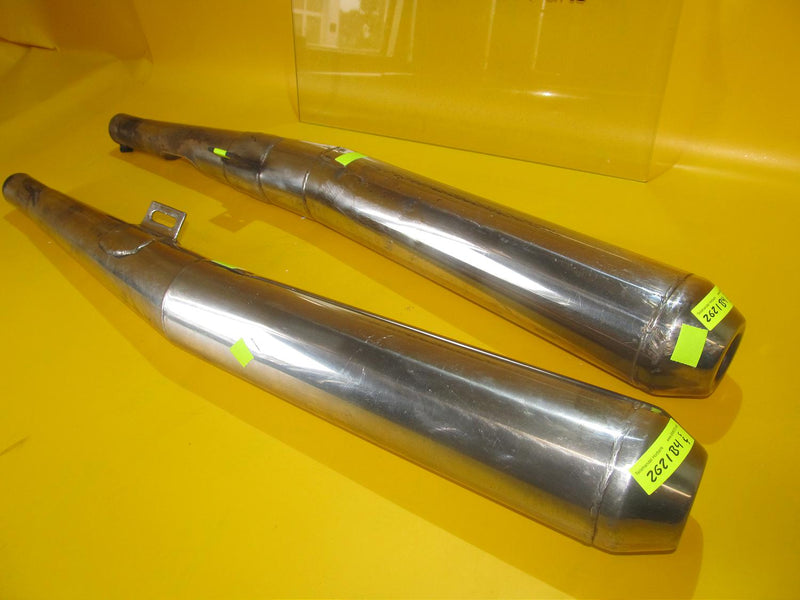 Set Schalldämpfer Auspuff 40mm für BMW R100 /7 S RS RT Silenziatore