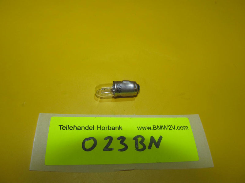 BMW R100 R90 R80 R75 Glühlampe Zusatzinstrument Uhr Voltmeter 12V 2W BA7S