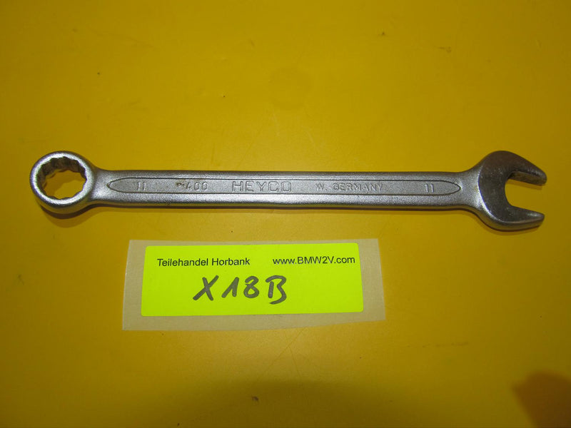 Gabel-Ring Schlüssel Maulring 11mm Heyco Bordwerkzeug Made Germany tool wrench