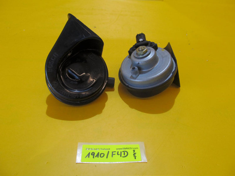 Set Hupe Bosch 10/388 1157 L+H  12V Motorrad horn motorcycle low + high