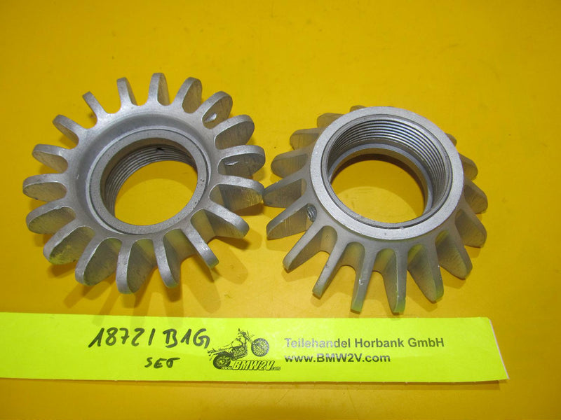 Set Auspuffmuttern Sternmuttern für 44mm Gewinde M44 Exhaust star nut