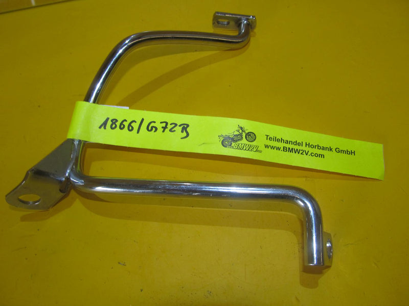 BMW R100 R90 R80 R75 /5 /6 /7 Halter Zusatz Scheinwerfer links chrom Behörde