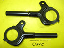 BMW  R100GS R80GS R65GS Set Blinkerhalter vorne indicator light clamps