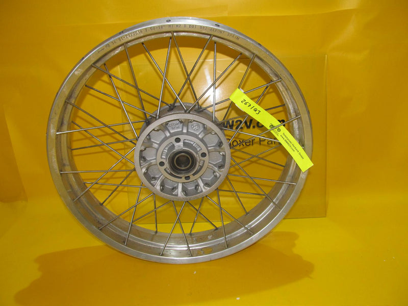 BMW R100R R80R Vorderrad Felge Rad Akront 2.50x18 2320014 front wheel