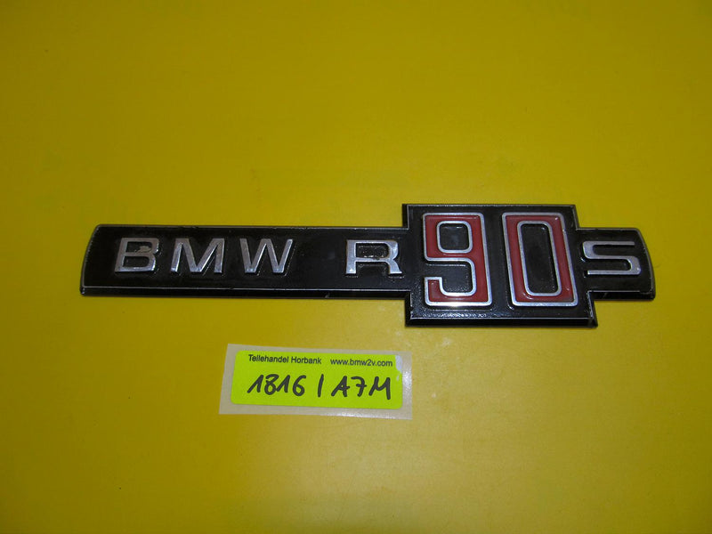 BMW R90 S Emblem Platte Typenschild 1259369 type plate