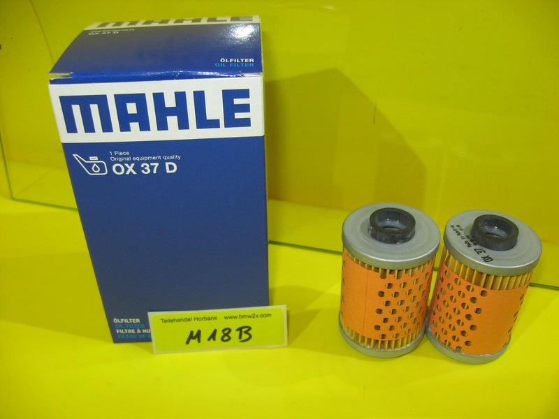 Ölfilter Mahle OX37D geteilt BMW R100 R90 R80 R75 R60 R65 R45 ohne Ölkühler