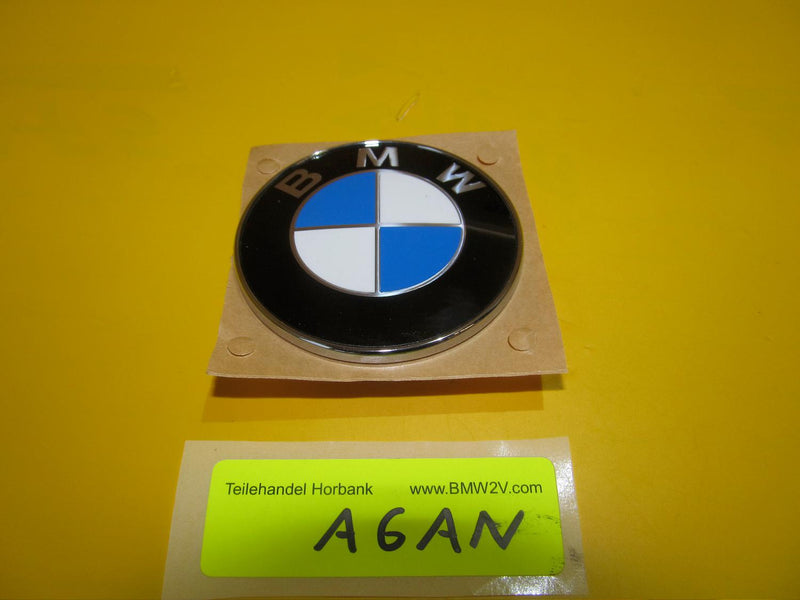 BMW Plakette Emblem Logo 58mm für Motordeckel Topcase 8164924 plaque