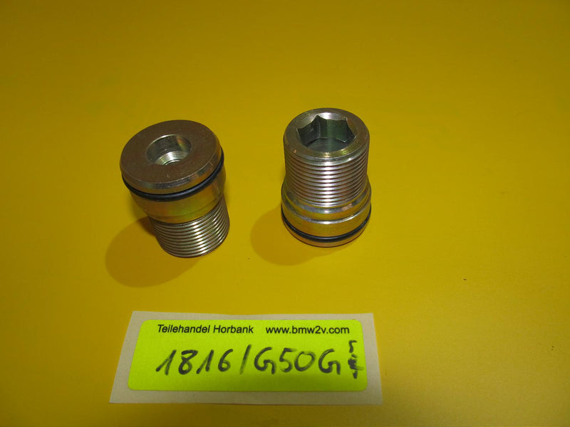 BMW R65GS Satz Stützlager Federlager für Gabel Standrohr 1458366 spring retainer