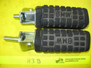 BMW R100 R80 R65 GS G/S ST RT Set Fußrasten hinten footrest