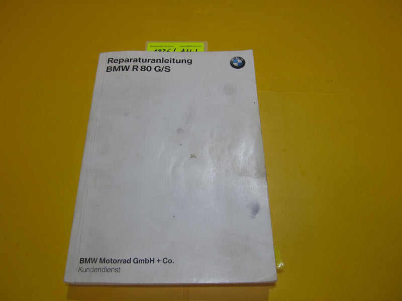 BMW R80 G/S Reparaturanleitung BMW Motorrad 1983 9798350