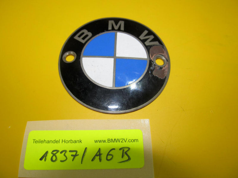 BMW R75 R60 R50 /5 Plakette Emblem Logo 70mm emaille Blech 1230769 plaque