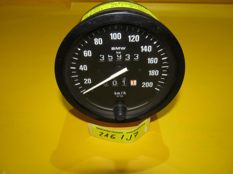 BMW R80R Tachometer Motometer 100mm W735 1244774 speedometer