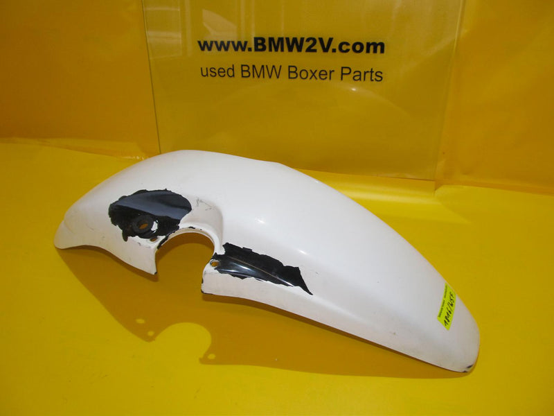 BMW R100GS R80 Schutzblech vorne tief weiß 2315656 front fender white