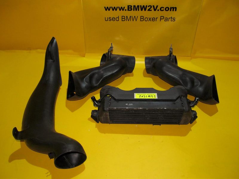 BMW R1100 R850 RT Set Ölkühler + Luftrohr oil cooler + airpipe