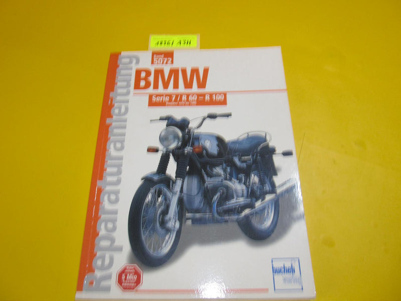 BMW R100 R80 R75 R60 /7 Reparaturanleitung Bucheli 5072 1976-1980