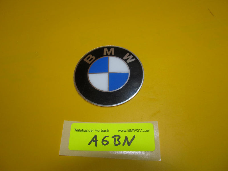 BMW Plakette Emblem Logo 60mm für Sitzbank Heck Verkleidung 7686464 plaque
