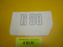 BMW R80 Schriftzug gold für Seitendeckel Folie Aufkleber Dekor 1240691 sticker