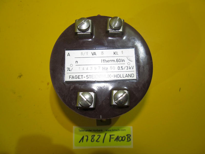Stromwandler Faget DS8 0,5/3kV 5VA lth 60ln 50Hz power converter