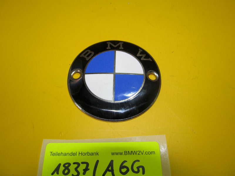 BMW Plakette Emblem Logo 60mm emaille Blech Oldtimer plaque