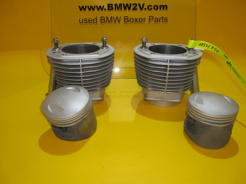 BMW R100 GS R RT Paar Kolben und Zylinder Nikasil 70000km cylinder piston