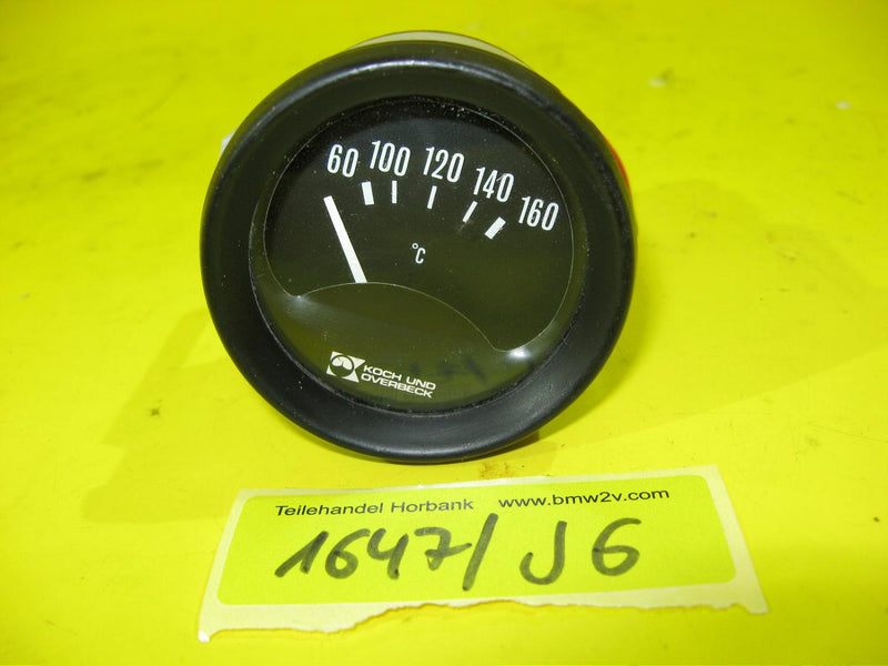 Öltemperatur Ölthermometer Instrument Koch und Overbeck 52mm oil temp
